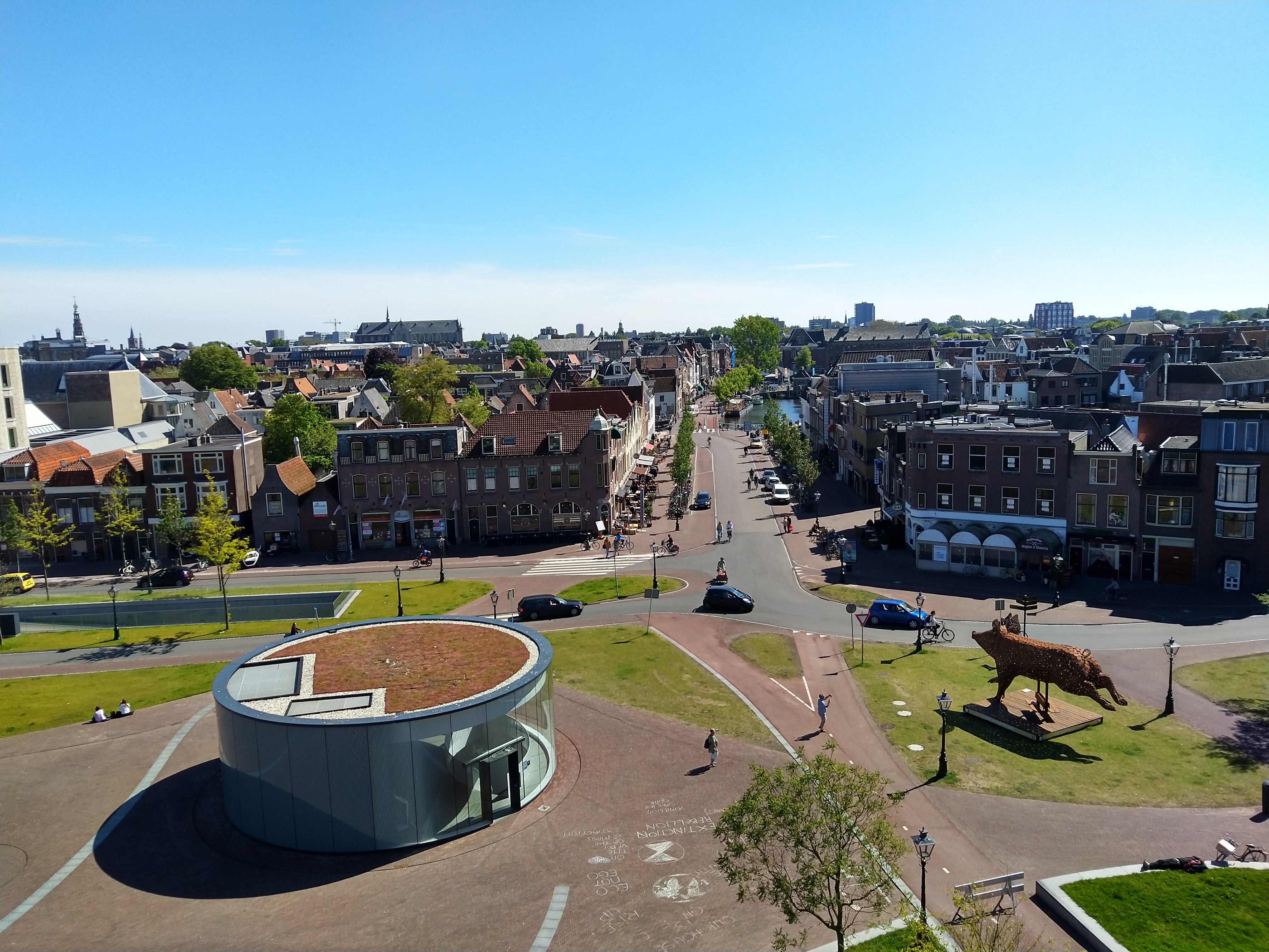 Leiden view from De Valk-NJ
